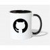 Github Logo White/Black Mugs